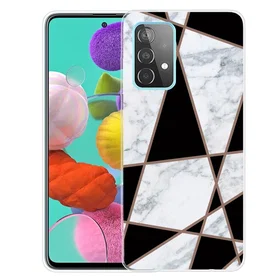 Fragment Marmormotiv Etfodral för Samsung Galaxy A73