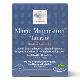 New Nordic Magic Magnesium Taurate 100mg 60 tabletter