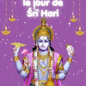 ÉKĀDAŚĪ le jour de Śrī Hari: Le Guide Complet du Jeûne Sacré