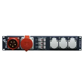 Adam Hall 9-Way Power Strip Mains Block 87480