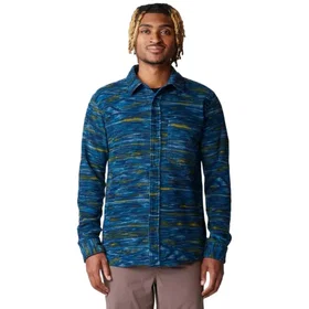 Mountain Hardwear Microchill Half Zip Långärmad T-shirt (Herr)
