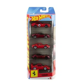 Hot Wheels Ferrari paquet de 5