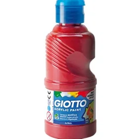 Giotto Akrylfärg Röd 250ml