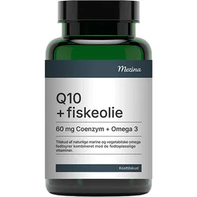 Mezina Q10 Fiskolje 60 kapsler
