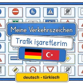 F.M.P. Meine Verkehrszeichen Lernkarten Tyska/Turkiska