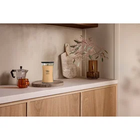 WoodWick Tangerine & Citron Stor Glasurformad Doftljus 610g