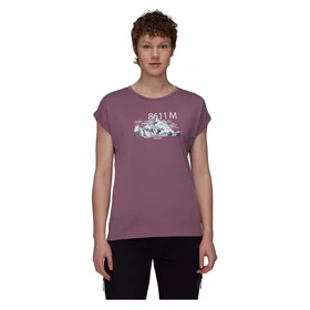 Mammut Mountain 8611m Short Sleeve T-Shirt (Dam)