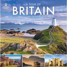 Regional A Tour Of Britain Wall Calendar 2027 Large
