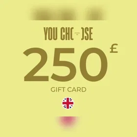 YouChoose All Access Digital Gavekort 250 GBP