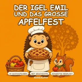 Der Igel Emil Und Das Große Apfelfest Färgläggningsbok för barn