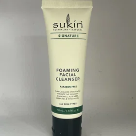 Sukin Signature Mousse Nettoyant Visage Tous Types de Peau 50ml
