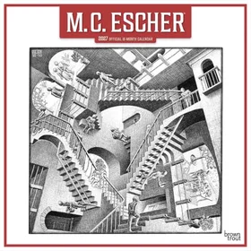 Brown Trout-Auslieferer Flechsig M.C. Escher Official Square Wall Calendar 2027 