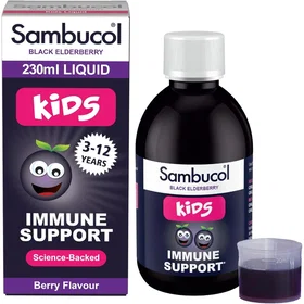 Sambucol Black Elderberry Kids Immune Support 230ml Vätska