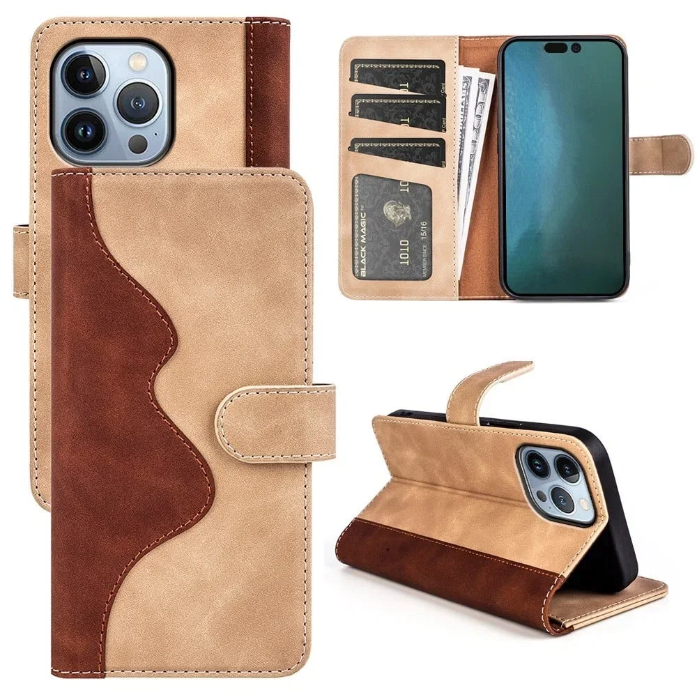 Tofarget Leather Cover for iPhone 14 Pro Max