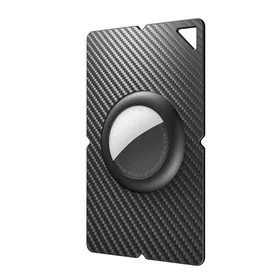 Hurtel Kolfiber Mønster Lommeveske for iPhone 15 Pro Max