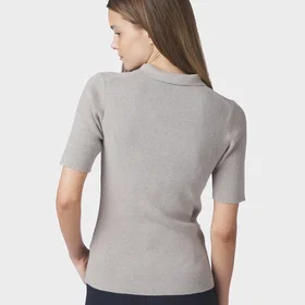 Neo Noir Manama Knit Kortermet Polo Shirt (Dame)