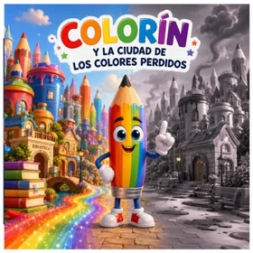Colorín Y La Ciudad De Los Colores Perdidos Färgläggningsbok