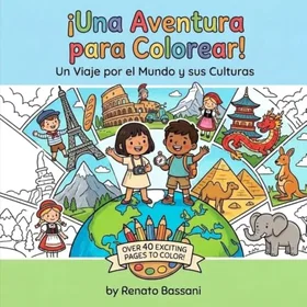 Una Aventura Para Colorear Färgläggningsbok för barn