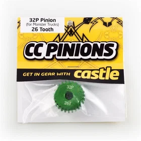 Castle Aluminium Pinion 26t CC6505