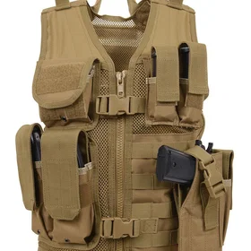 Rothco Taktisk Väst för Barn (Coyote Brown, One Size) Size Coyote Brown