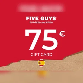 Five Guys Carte Cadeau 75 EUR