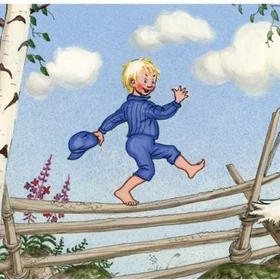 Emil i Lönneberga Kort med konvolutt
