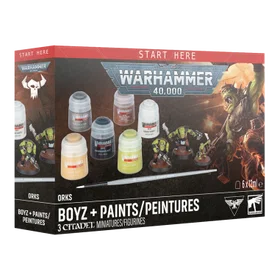 Games Workshop Orks Boyz + Paints