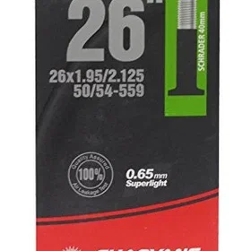 Chaoyang Super Lite Tube Av Svart 26´´ 1.95-2.125