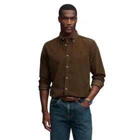 Superdry Classic Needle Cord Shirt (Herr)