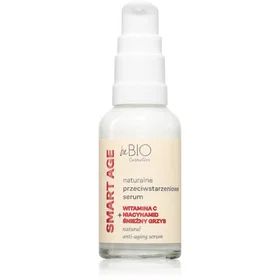 beBIO Smart Age Vitamin C + Niacinamide Seerumi kasvoille, kaulalle ja rinnolle 