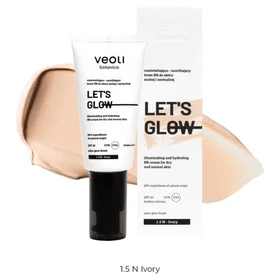 Veoli Botanica Let's Glow Illuminating Hydrating BB Cream Dry Normal Skin Ivory 
