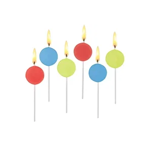 Susy Birthday Candles Mix It Round 6st