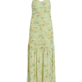 Vila Viuma Mesh Strap Maxi Klänning