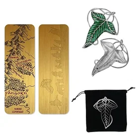 Moriarti Lord of the Rings Elven Leaf Brooch