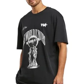 Mister Tee Mt3470 Your World Kortärmad T-shirt (Herr)