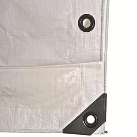 Red Duty Tarp 180g/m² 6x10 m vit 6411