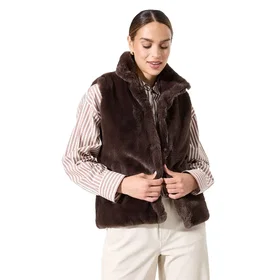 Garcia Aubergine Vest (Dam)