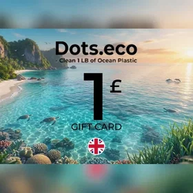 Dots.eco Ocean Plastic Gavekort 1 GBP