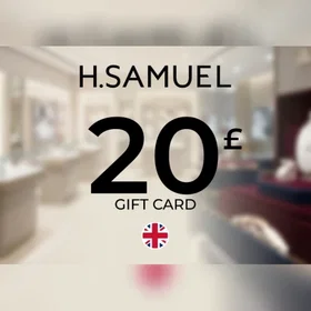 H Samuel Gavekort 20 GBP