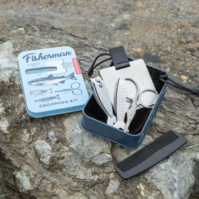 Kikkerland Fisherman Grooming Kit (Rustfritt stål)