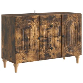 vidaXL 894200 TV Skåp Rökt ek 89x34.5x60cm