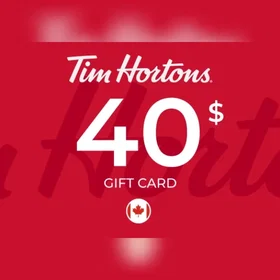 Tim Horton's Gavekort 40 CAD