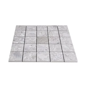 Casalgrande Padana Keramisk Flis Pietre Di Paragone Grå Mosaikk 6x6cm 9mm 170440
