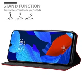 Cadorabo Pungetui med Magnetisk Lukning Stativfunktion og Kortlomme til Huawei N