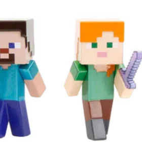 Jada Toys Minecraft Metalfigs (Steve, Alex, Creeper, Warden)