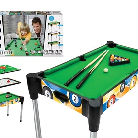 Traditional 3-in-1 Games Table
