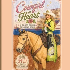 The Cowgirl Cowgirl At Heart Färgläggningsbok
