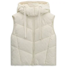 Guess Daisy Logo Cropped Vest (Dam)