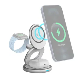 Force Foldable 3-in-1 Wireless Charging Station MagSafe 15W FPMSIND3EN1FOLDW