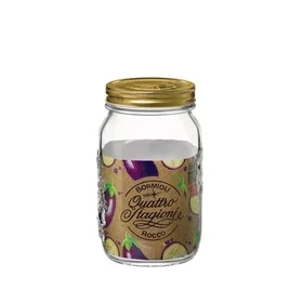 Bormioli Rocco Quattro Stagioni 1L Glass Storage Jar 900307